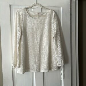 Lauren Conrad lace shirt